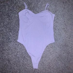Lavender purple pacsun bodysuit night out